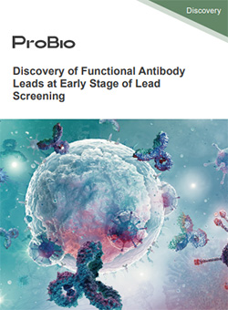 Discovery of Functional Antibody Leads at Early Stage of Lead Screening