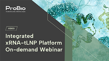 Integrated xRNA-tLNP Platform On-demand Webinar