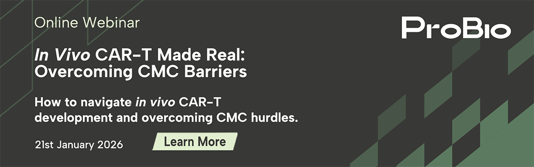 In Vivo CAR T Made Real: Overcoming CMC Barriers